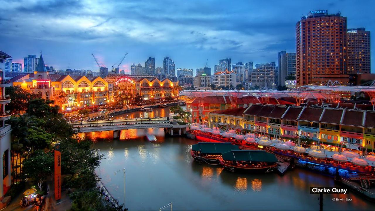 Zen Hostel Clarke Quay Singapore Exteriör bild